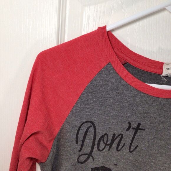 Arkansas Razorbacks Don’t Doubt The Snout Womens Small Quarter Sleeve Shirt - Picture 2 of 16